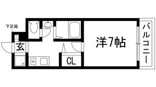 アッシュ宝塚の物件間取画像